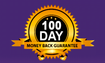 100 Days Money Back Guarantee