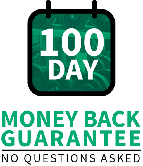 100 Days Money Back Guarantee