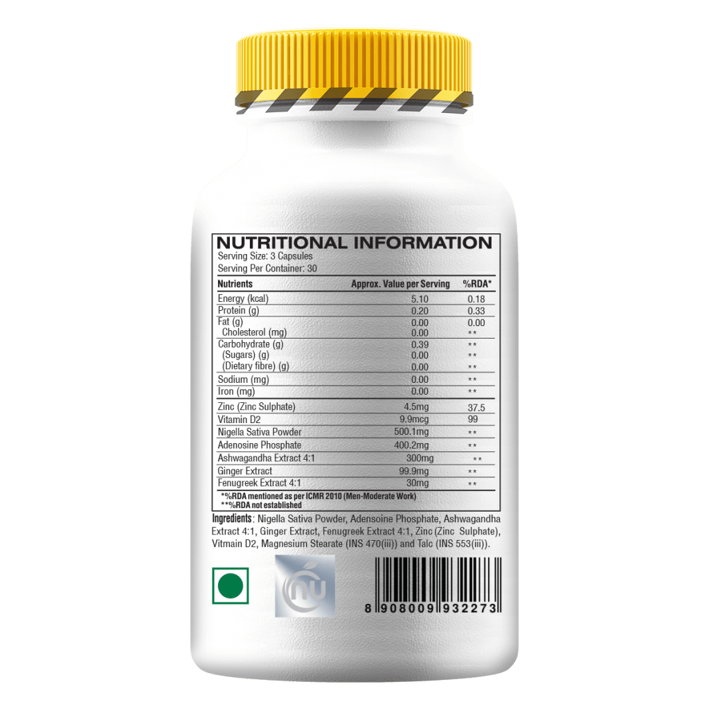 Anvarol Supplement Facts