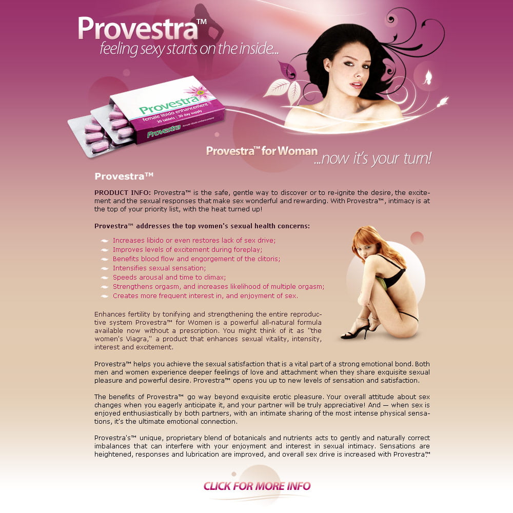 Provestra Product Information Click Here